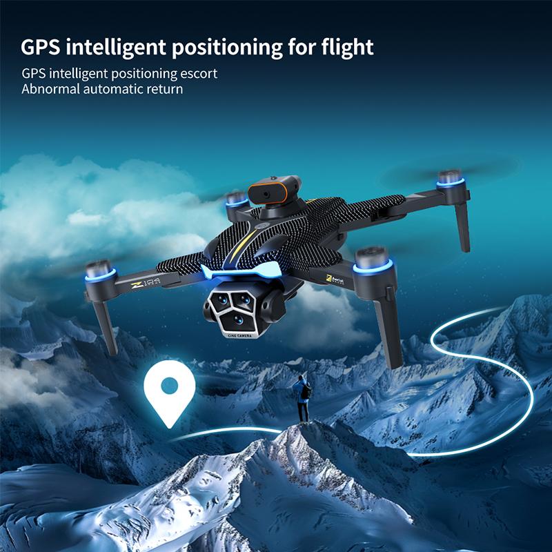2025 New Z104 RC Drone Wide Angle 8K HD Professional Dual Camera WIfi FPV 4.5 Inch Screen Rc 360° Obstacle Avoidance Brushless Quadcopter Toy Gift