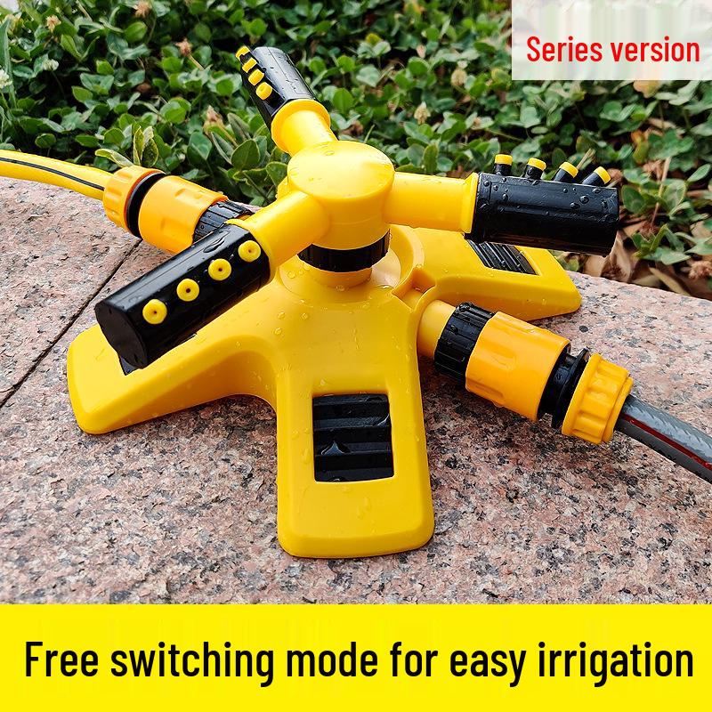 

Автоматический вращающийся на 360° дождеватель для полива газона, питомника, сельскохозяйственных угодий и овощного сада