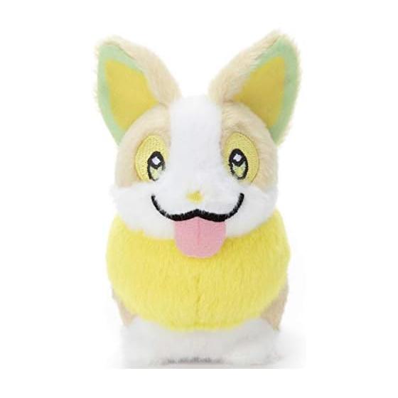 Used Takara Tomy Arts Pokemon Puppet Wanpachi Plush, Approx. 11cm Tall, Cute Finger Puppet, Can Be Attached to Bags