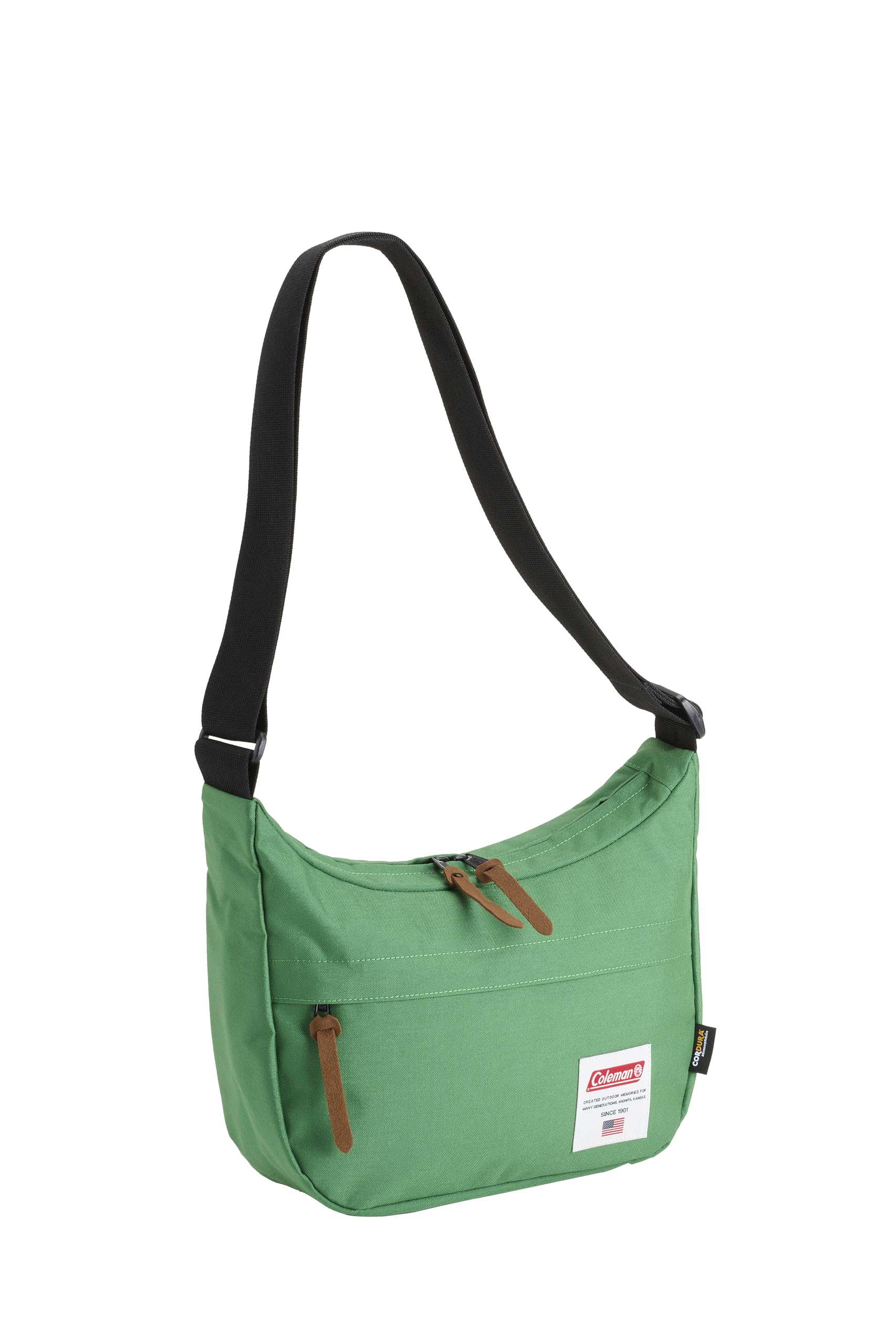 

Coleman American Classic Shoulder Bag, Green, Men s and Women s, Lightweight and Compact, Ideal for Outdoor Travel