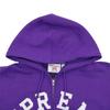 Supreme Champion Zip Up Hooded Sweatshirt Purple
