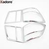 Rear Tail Light Lamp Cover Trim For Dodge Journey JC Fiat Freemont 2012-  Chrome Car Taillight Frame Trims Accessories