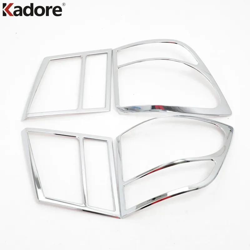 Rear Tail Light Lamp Cover Trim For Dodge Journey JC Fiat Freemont 2012- Chrome Car Taillight Frame Trims Accessories