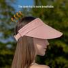 Soft Cotton Foldable Wide Brim Sun Visor