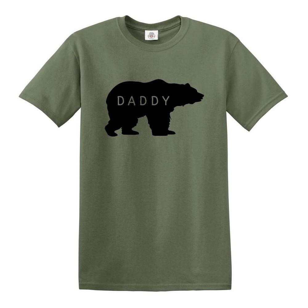

Daddy Bear TShirt Father#039;s Tag Dad Father Hero Dad Father Gift Tee Unisex T-Shirt L