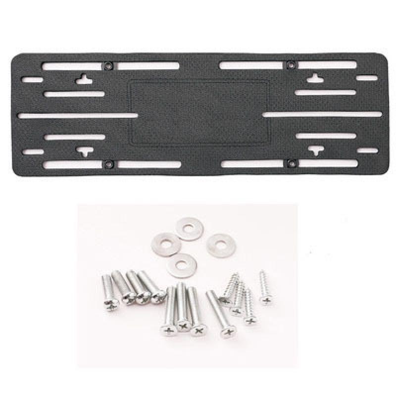 Porsche Cayenne License Plate Holder for Front and Rear with Conversion Tray