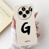 Cover For Redmi 14C 14R Case Simple Fashion A-Z Letter Pattern Design Silicon Shockproof Funda For Xiaomi Poco C75 4G Back Cover