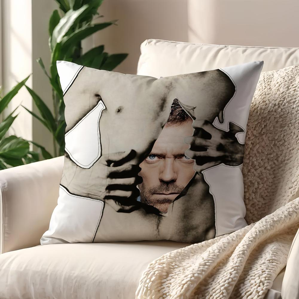 TV H-House M D Funny Cushion Cover Decoration Room Shop Car Best Home Office Coffee Pillow Sofa Printing Nordic Simplicity Hit