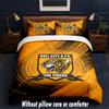 Hull FC Design Bett Bettwäsche Set 1 Bettbezug + 2 Kissenbezüge Weich Atmungsaktiv Haushalt Bettwäsche