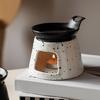Multifunctional Ceramics Oil Burners Tealight Holder with Split Dish Design And Efficient Home Fragrances Diffusions