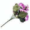 10 Heads Artificial Pansy Fake Flower 26cm Bouquet Simulation Plant For Home Party Wedding Party Background Office Decor