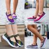 2026Women Hand Woven Shoes Women Shoes Casual Light Elastic Belt Sports Casual  Mesh Breathable Walking