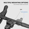 Silicone Bike Computer Holder Shockproof Bicycle Handlebar Computer Mount Multi-Function Bike Computer Stand Cycling Accessories