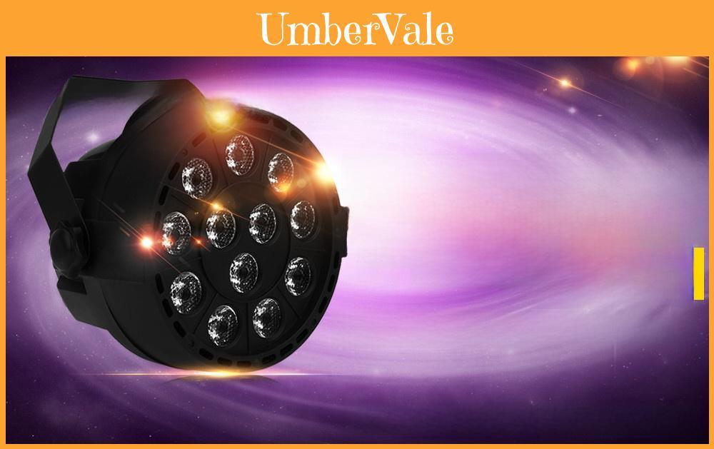 Stage Light Par 18led Rgb Led Disco Dj Lighting 8 Ch Dmx512 Strobe Lighting Juf