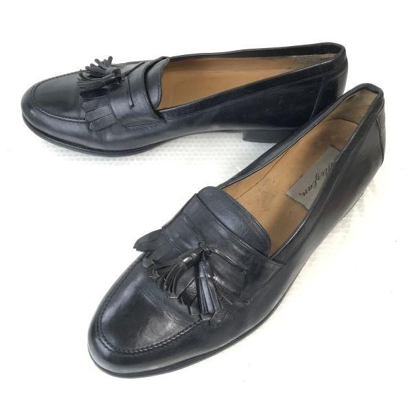

Mezlan/Vintage Tag/Leather Tassel Loafers Slip-On Shoes/11M/28.5-29.0/Black/Dress
