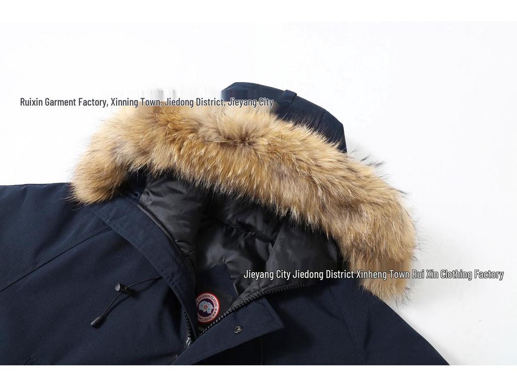 Women's American Style Down Jacket - 2025 Winter Warm, Windproof & Waterproof Pilot Coat