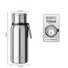 FANJANE Large Capacity Insulated Cup Coffee Tea Thermos Bottle for Men Female Tea Infuser Water Separation Outdoor Water Cup