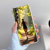 Phone Case For Samsung Galaxy S26 S25 S24 S23 S22 Ultra S20 S21 FE 5G Plus Soft Clear Cover Run marathon Running