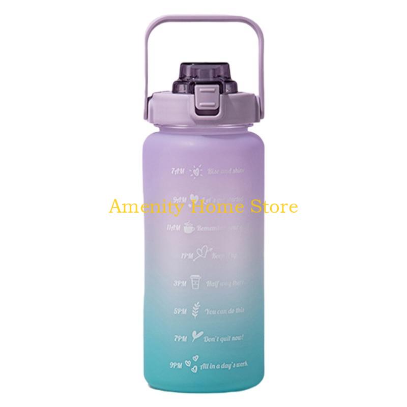 

F26C Sport Water Bottle with Leak Proof Lid BPA PC PP Silicone Material Reusable
