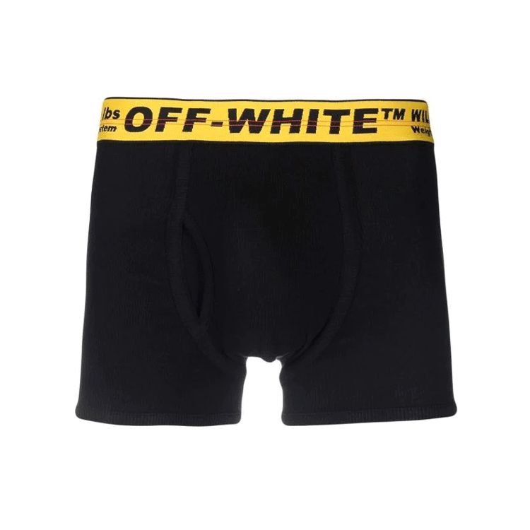 

Off-White Промышленные боксеры черные мужские трусы OMUA003F21FAB0021018 S