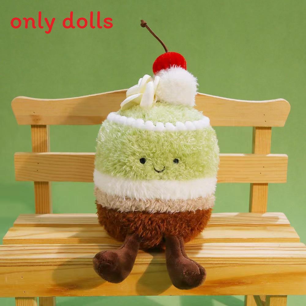 Plush Cake Toy Gift For Girlfriend And Friends With Polyester Fiber Softness