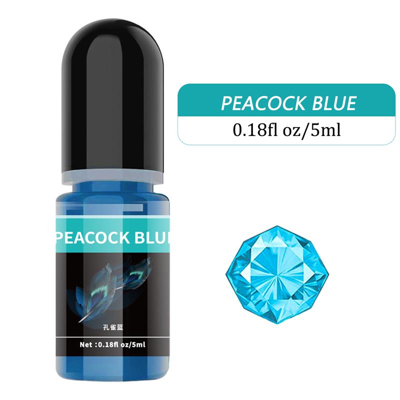 5ml Epoxy Resin Pigment Liquid Colorant Dye DIY UV Epoxy Resin Mold Jewelry Making Accessories Dye Pigment