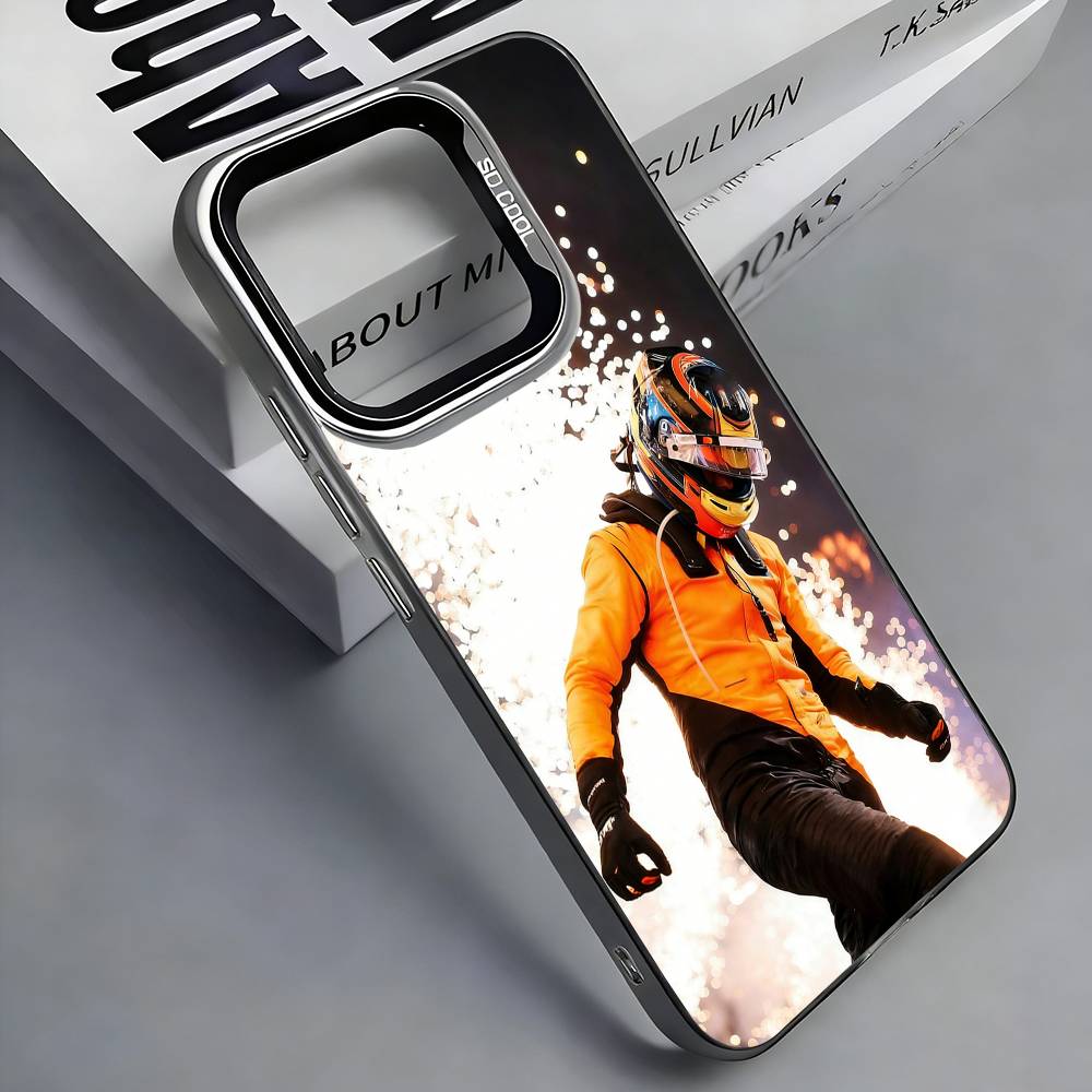 

Driver O-Oscar P-Piastri Phone Case For iPhone 17, 16,15,14,13,12,11 Plus,Pro Max, Colorful Silver Funda Cover iPhone15plus