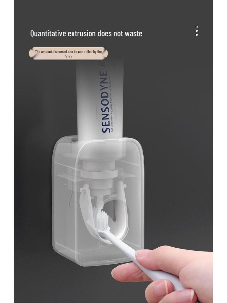 2024 Automatic Wall-Mounted Toothpaste Squeezer & Holder for Kids