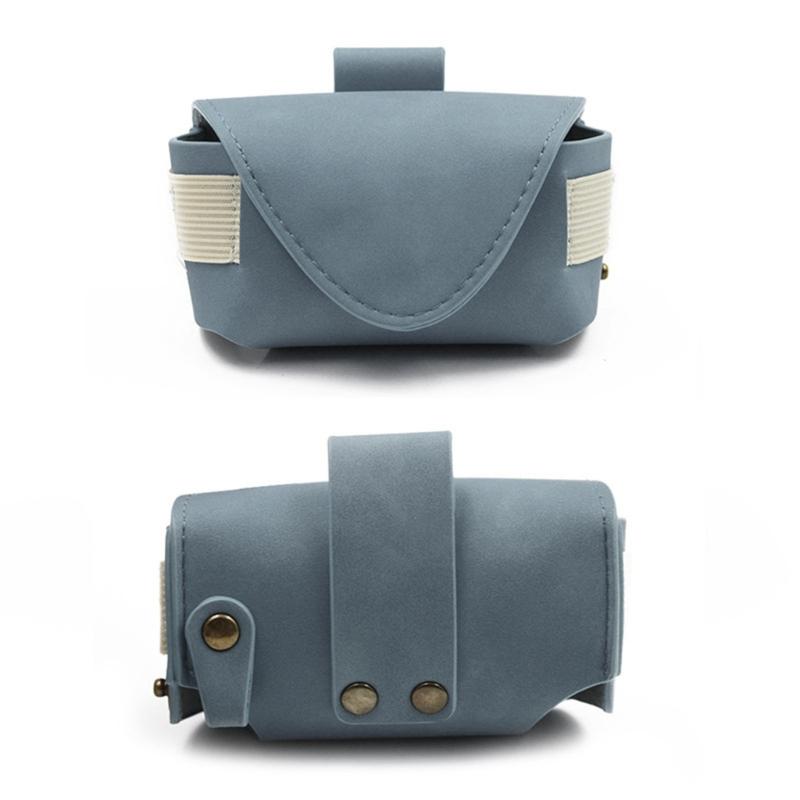 Golfs Balled Storage Bag Golfs Balled Pouch PU Leather Golfs Tees Holder Golfs Balled Carry Bag for Men and Women