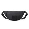 Fanny Pack for Men Oxford Cloth Water Proof Lightweight Sling Bag Chest Shoulder Pack for Outdoor Travel Daily Use Black