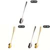 Stainless Steel Long Handle Coffee Spoon With Mirror Finish For Modern Dining