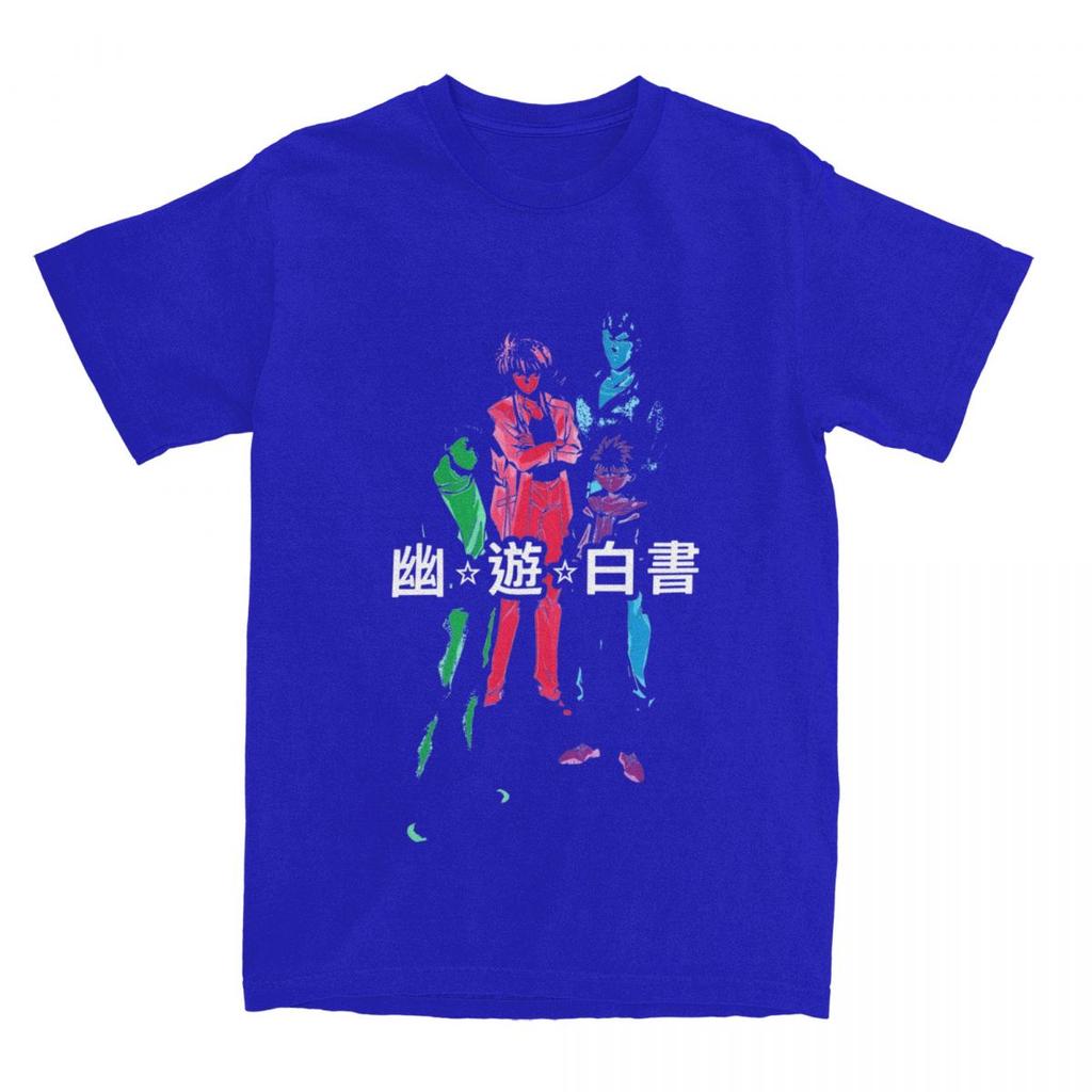 Mode Yu Yu Hakusho Aku No Mazoku T-Shirt Herren Damen 100% Baumwolle T-Shirts Bedruckte Kleidung