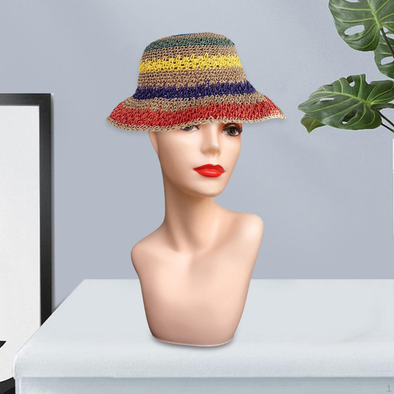 

Женский лысый манекен для макияжа, 21,26 дюйма, прочный, универсальный, гладкий для ожерелья, шиньоны, шапки