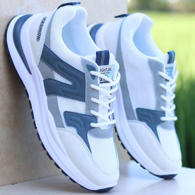 Spring and autumn new breathable sneakers trendy shoes lightweight casual shoes soft-soled running shoes