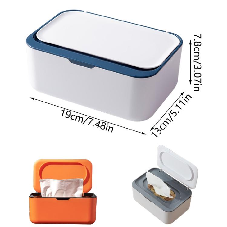 Rechteckiger Papierhandtuchständer Taschentuchspender mit Deckel Modische Serviettenaufbewahrungsbox Papierbehälter für Zuhause