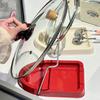 Adjustable Pot Lid Organizer Portable Pot Cover Shelf Cookware Storage Rack  Kitchen Accessories