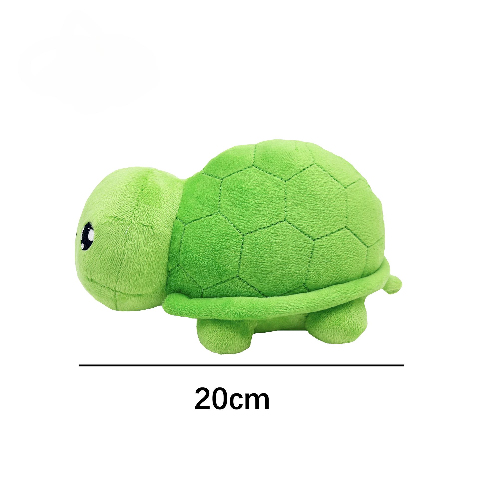 

New Children s Toys Virtual Anchor Fashion Cute Little Turtle Plush Doll 18cm