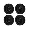 4pcs Short Course Truck Tires 12mm Hex RC Short Course Truck Rubber Wheel for   Slash for HPI