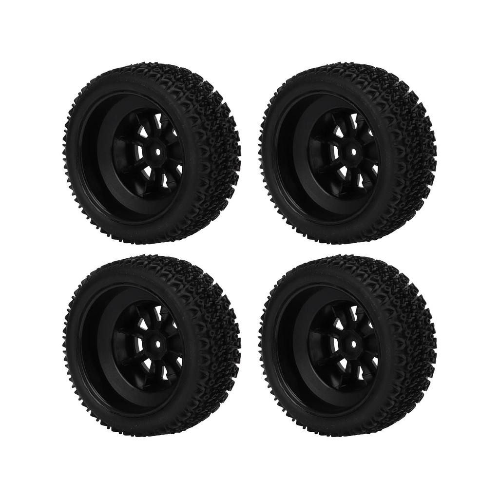4pcs Short Course Truck Tires 12mm Hex RC Short Course Truck Rubber Wheel for   Slash for HPI