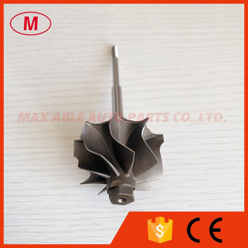 TD03 37.7/43.1mm 9 Blades Journal Bearing Turbo Turbine  Wheel
