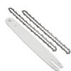 2pcs 3/8" Chainsaw Chains & 14'' Guide Plate Bar For Stihl 017 MS170 HT70 MSE160 Chainsaw Accessories Garden Tools Parts