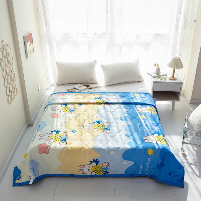 Beautiful Flower Print Comforter Soft Breathable And Comfortable Floral Printed Washable Quilted Coverlet For Bedroom Guest Room