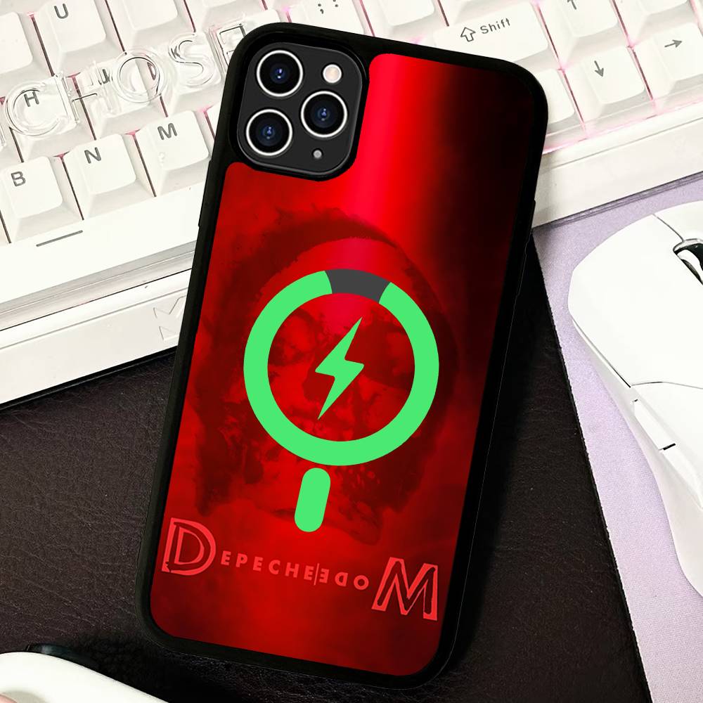 

Rock D-Depeche Cool Mode Для IPhone 17 Air 16 E 15 14 13 12 11 Pro Max Plus ПК Ударопрочный ТПУ Чехол Для Magsafe Чехол для Телефона iPhone 16pro max