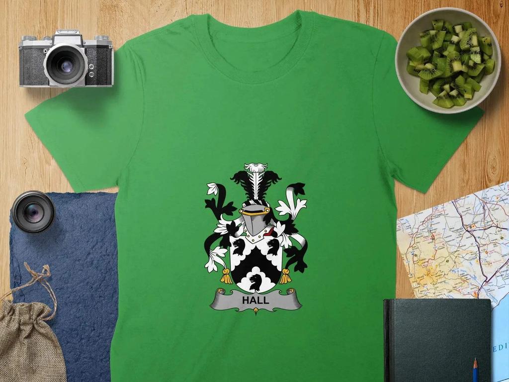Hall Coat Of Arms Irish T-Shirt