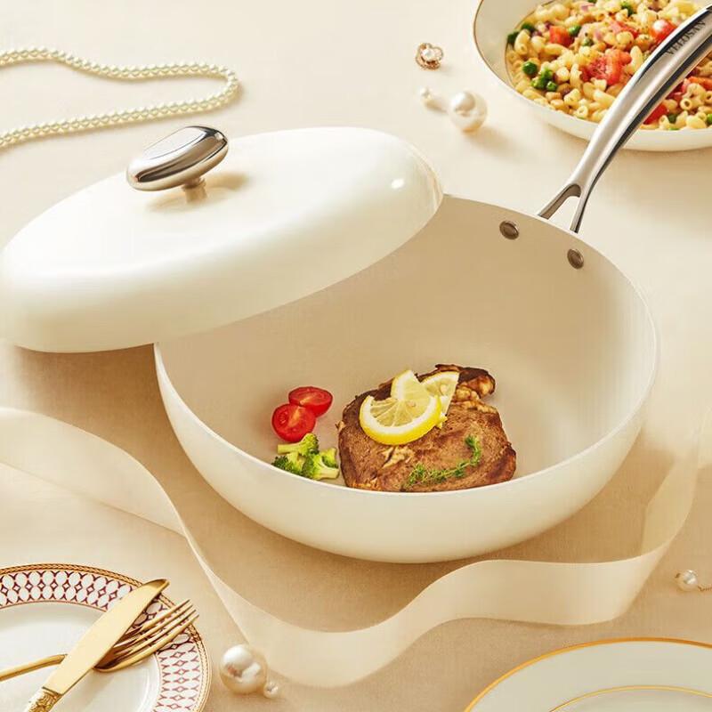 Wenlunshan 32cm Pebble Non-stick Wok