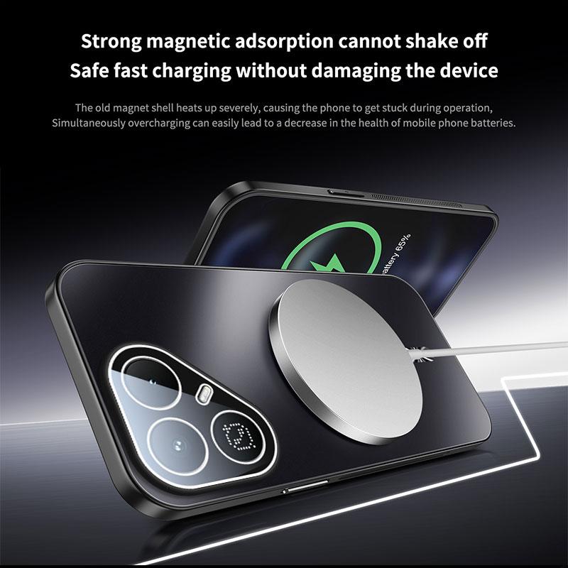 For Tecno Pova 8 7 Pro 4G 5G Case New AG Matte Lightning Magnetic PC-TPU Cover For Tecno Pova 8 Pro Shockproof Bumper Funda