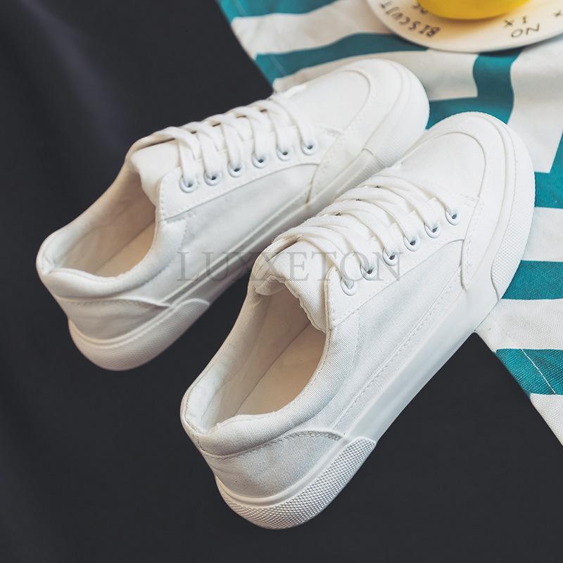 Mens Canvas Shoes Casual Teenager Sneaker Man Sneakers School Wears Jogging Hiking Tenis Masculino Zapatillas Hombre