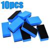 30/1PCS Car Ceramic Coating Sponge Applicator Glass Nano Wax Coat Sponges Blue Square Sponge and Cloth Cleaning Accessory