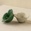 Vintage Aesthetic Ceramic Condiment Dish - Elegant Dipping Sauce Bowl for Home & Restaurant Use