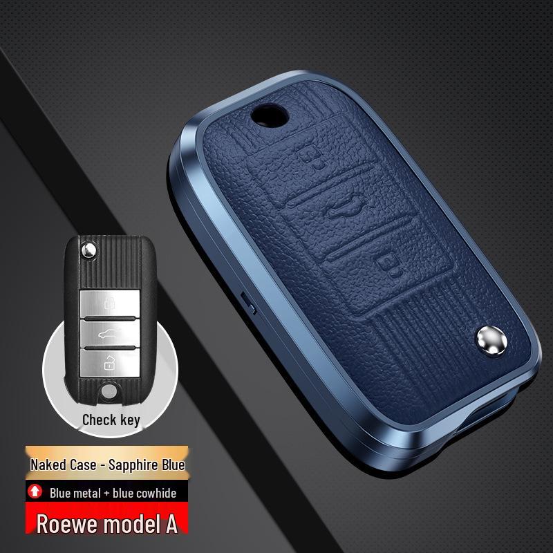 Roewe RX Series Car Key Case for RX5, RX5 Plus, I5, I6 Plus, Cleverway, and RX3